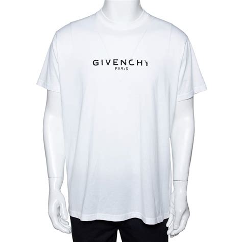 givenchy white t shirt ebay|givenchy t shirt men price.